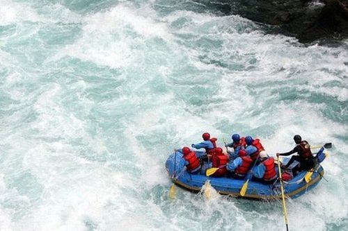 Rafting on Seti River, Nepal
