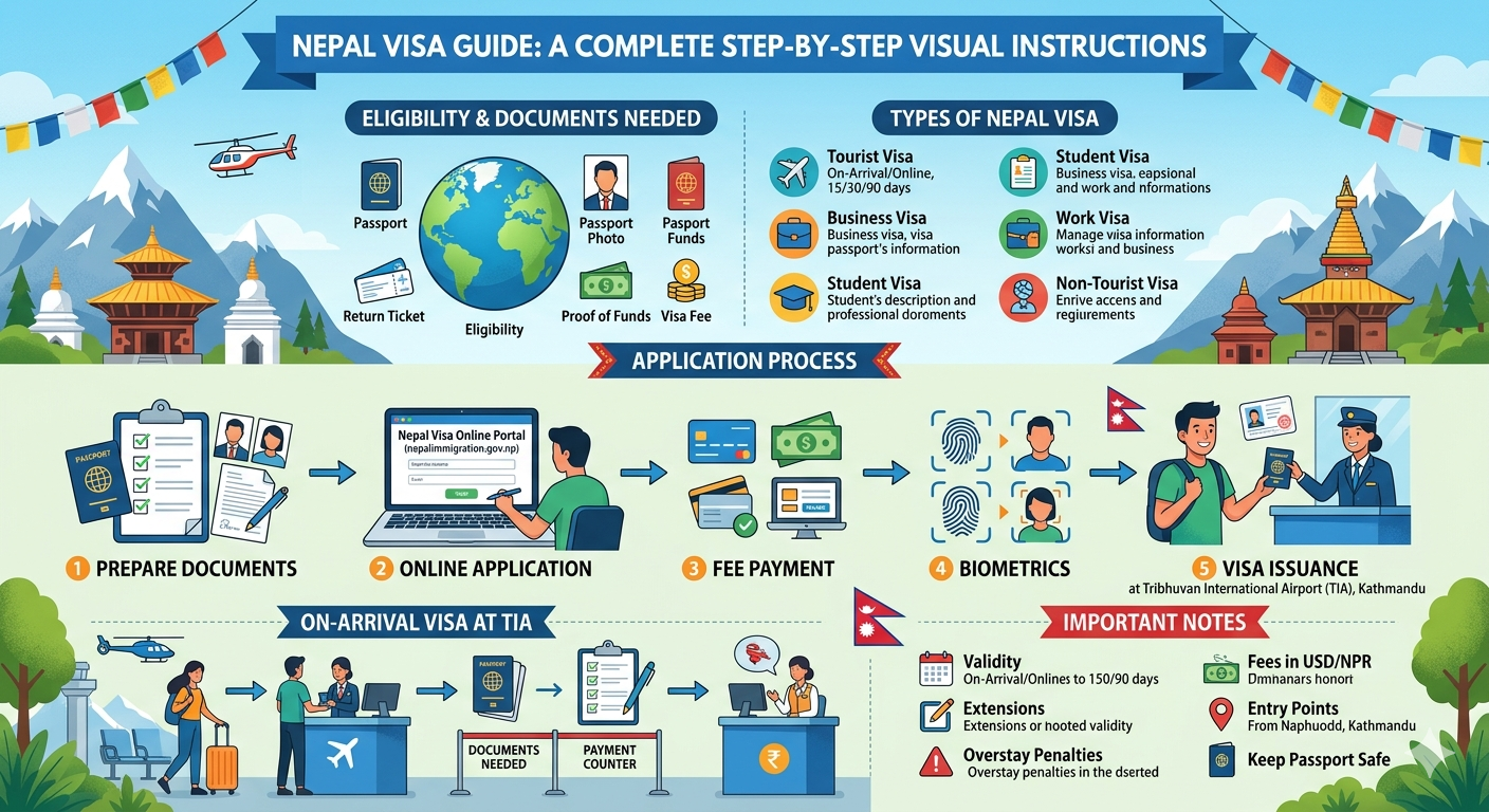 visa guide nepal
